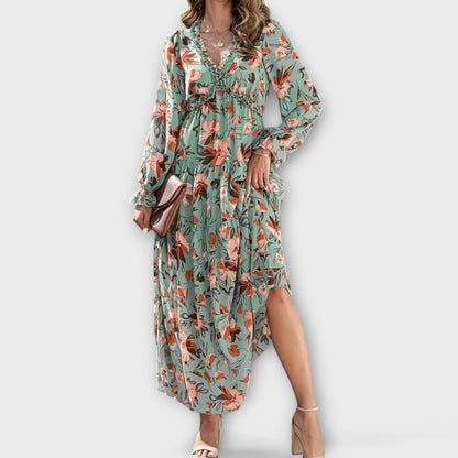 Helen™ | Maxikleid mit Blumenmuster