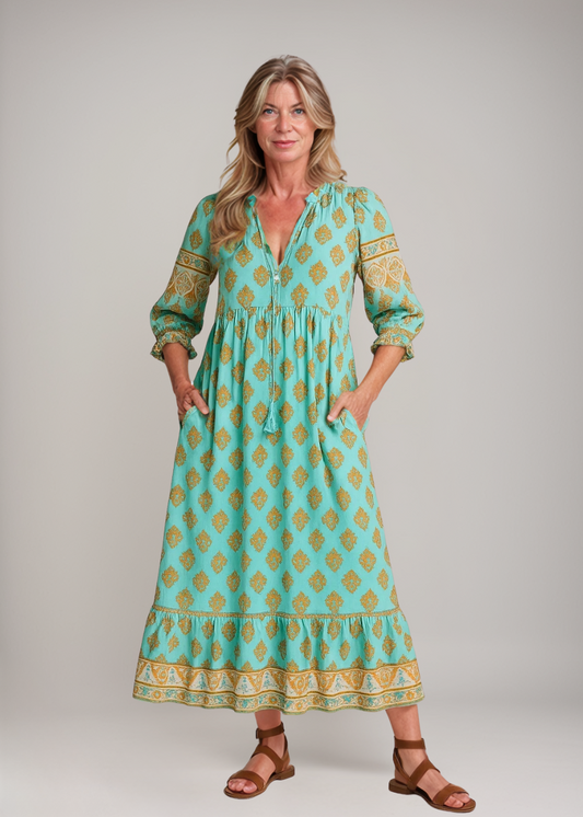 Hilga™ | Boho-Tunika mit Quasten