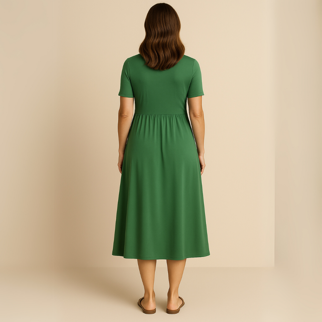 Corazon™ | Midikleid mit V-Ausschnitt
