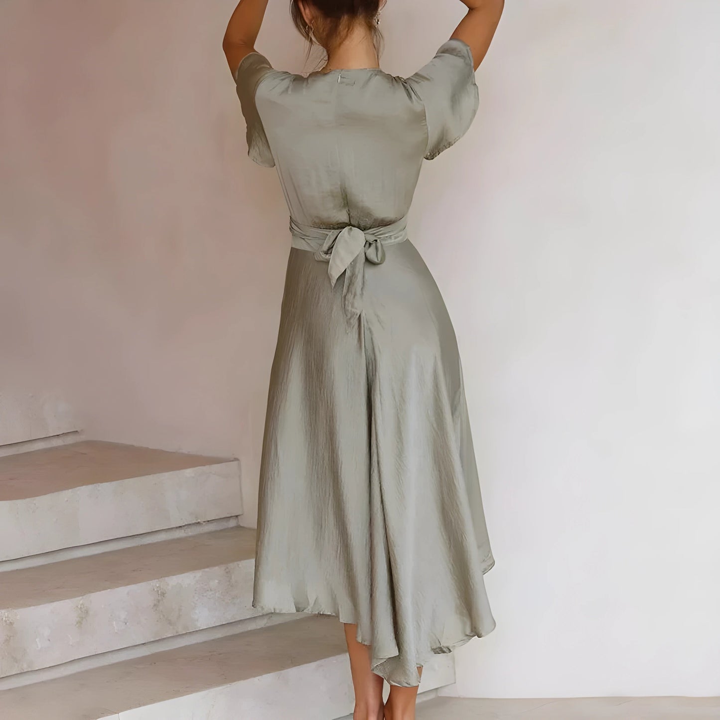 Elina™ | Midikleid mit Knotendetail