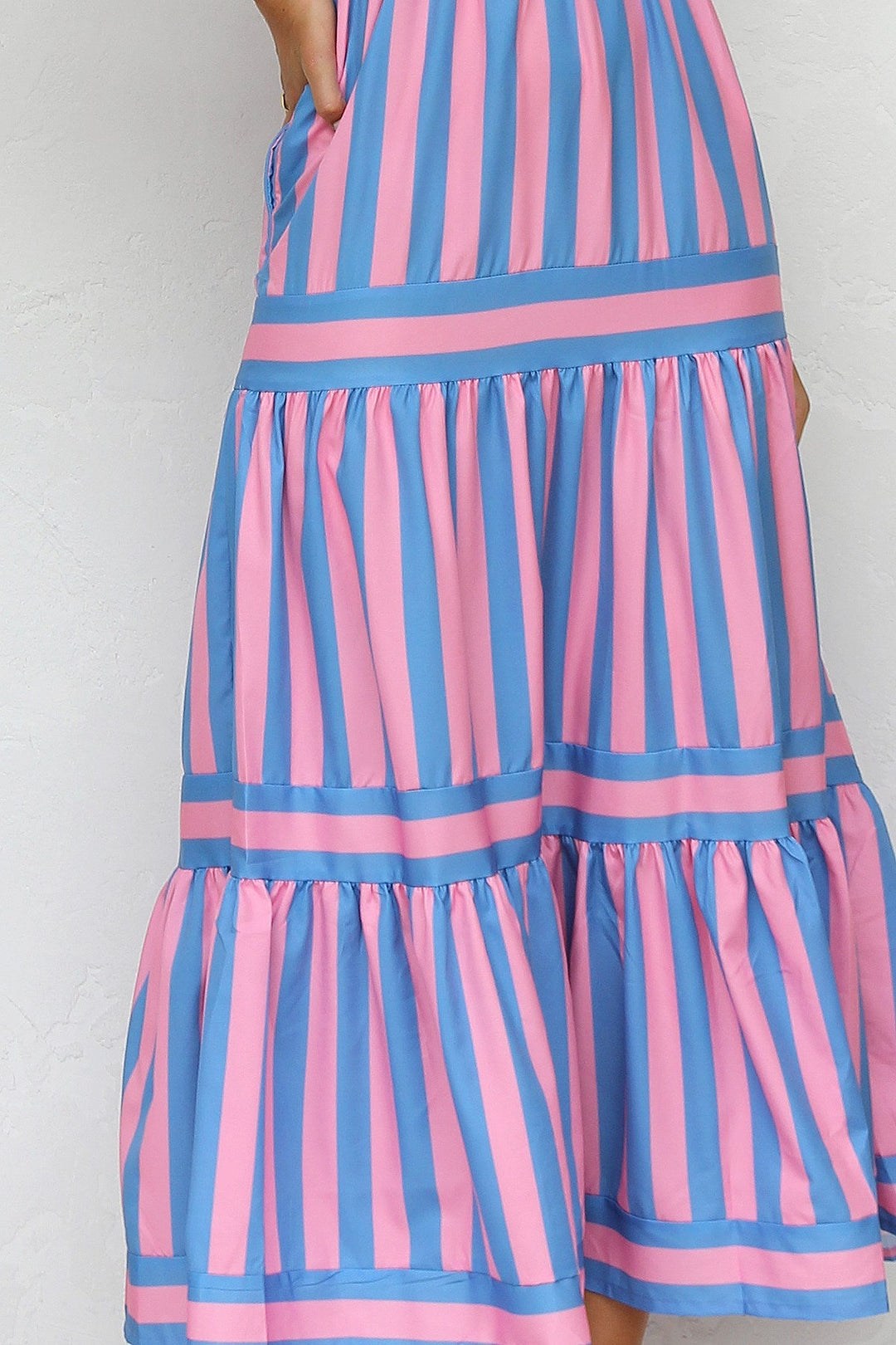 Calandra™ | Gestreiftes Sommer-Maxikleid