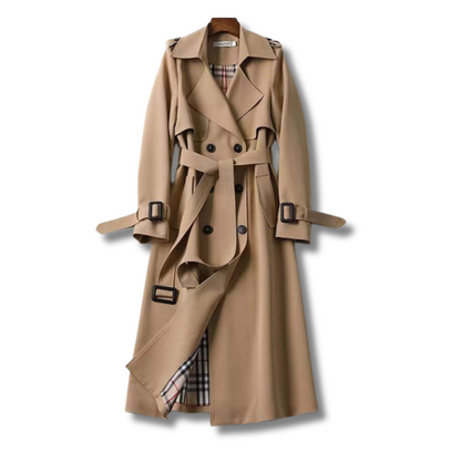 Mandy™ | Klassischer Trenchcoat mit Gürtel