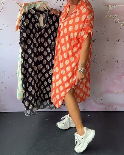 Dini™ | Luftiges Hemdblusenkleid