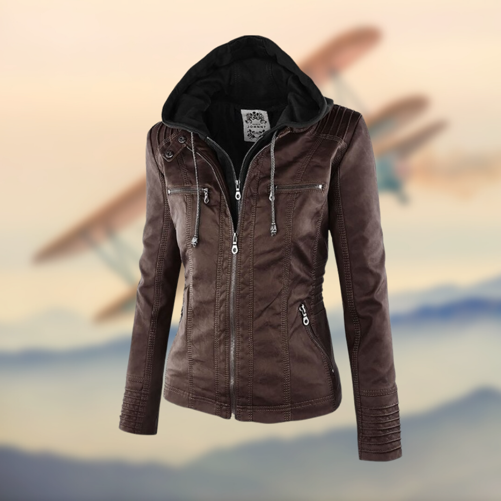 McPhee™ | Vegane Jacke mit Kapuze
