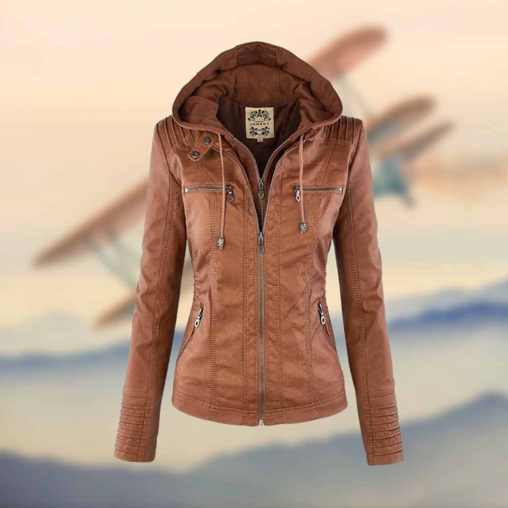 McPhee™ | Vegane Jacke mit Kapuze