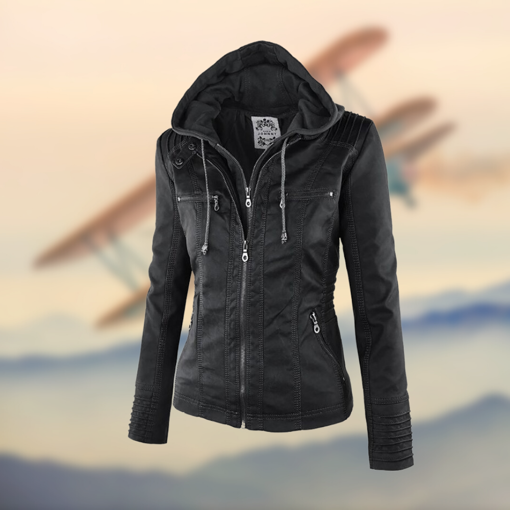 McPhee™ | Vegane Jacke mit Kapuze