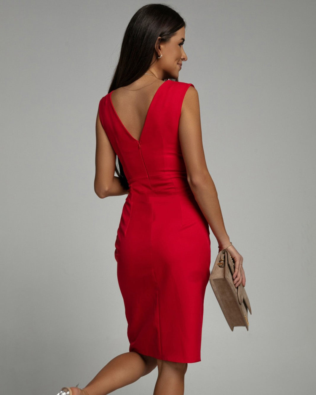 Celina™ | Cocktailkleid mit Falten-Design