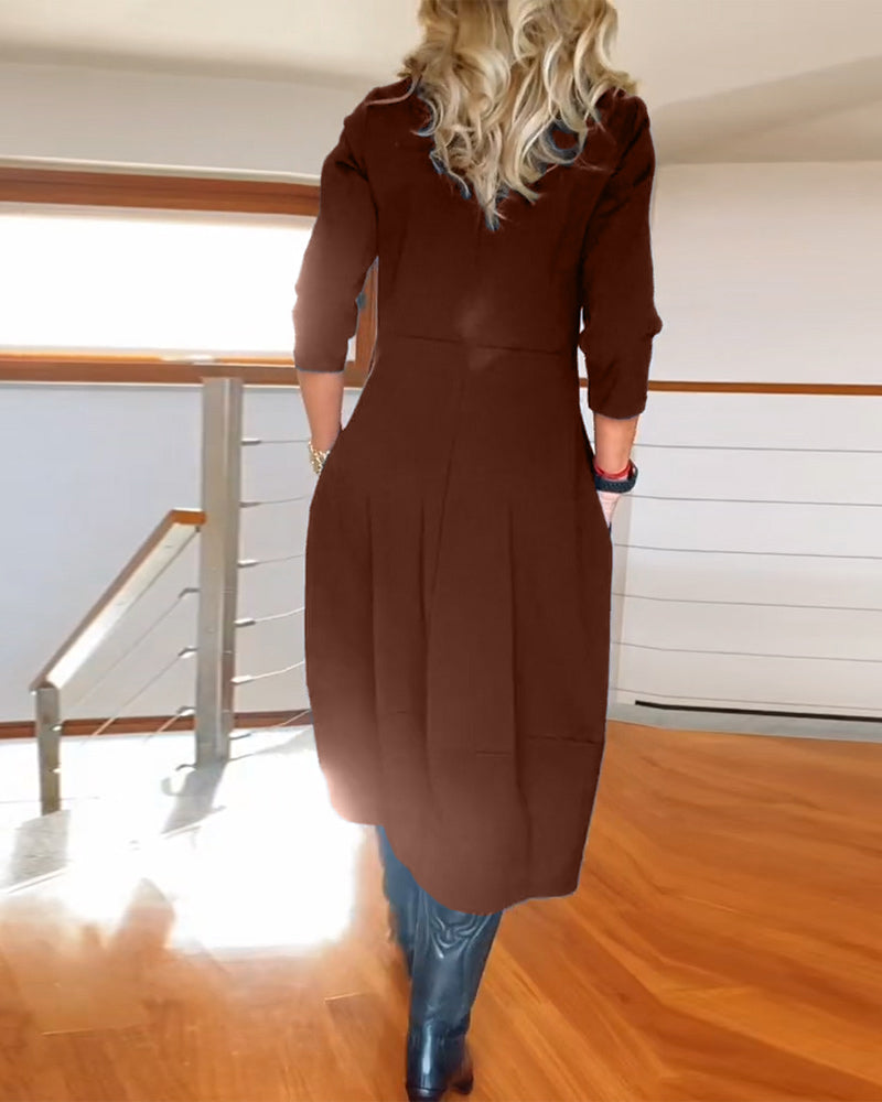 Nele™ | Raffiniertes Midi-Kleid