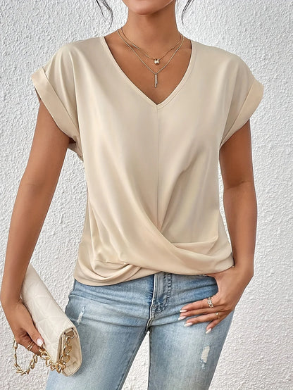 Tiziana™ | Lässiges kurzärmeliges Top