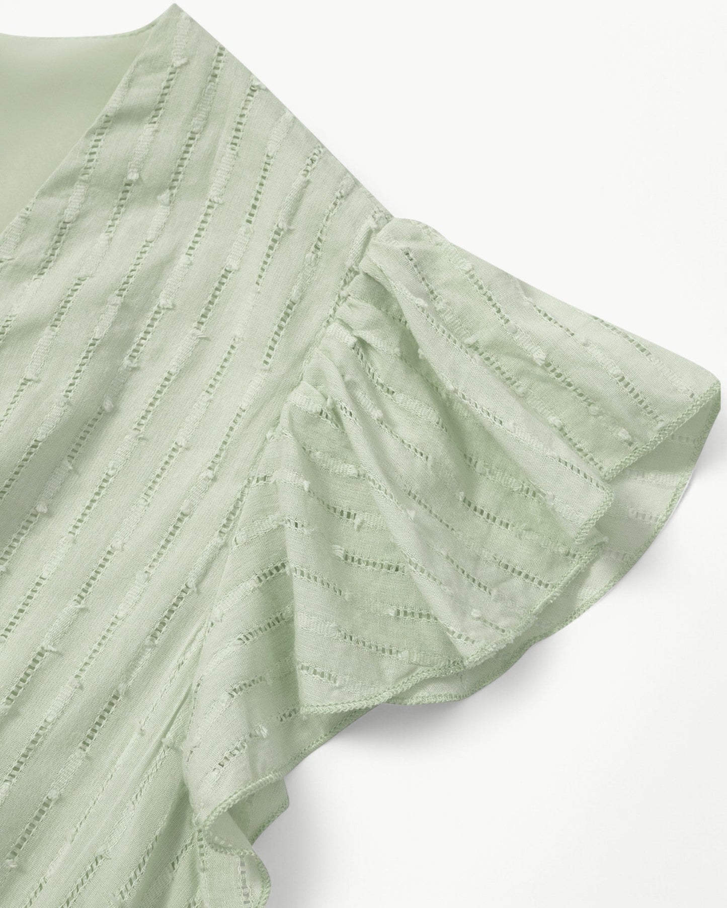 Hilaire™ | Midikleid mit Knopfleiste & Volantärmeln