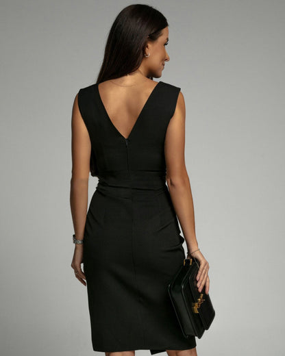 Celina™ | Cocktailkleid mit Falten-Design