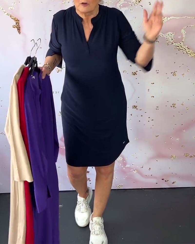 Hanneke™ | Bequemes Polo-Kleid für jeden Tag