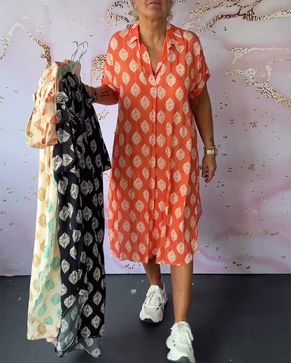 Dini™ | Luftiges Hemdblusenkleid