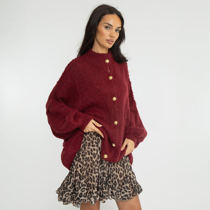 Jewelina | Gestrickte Strickjacke