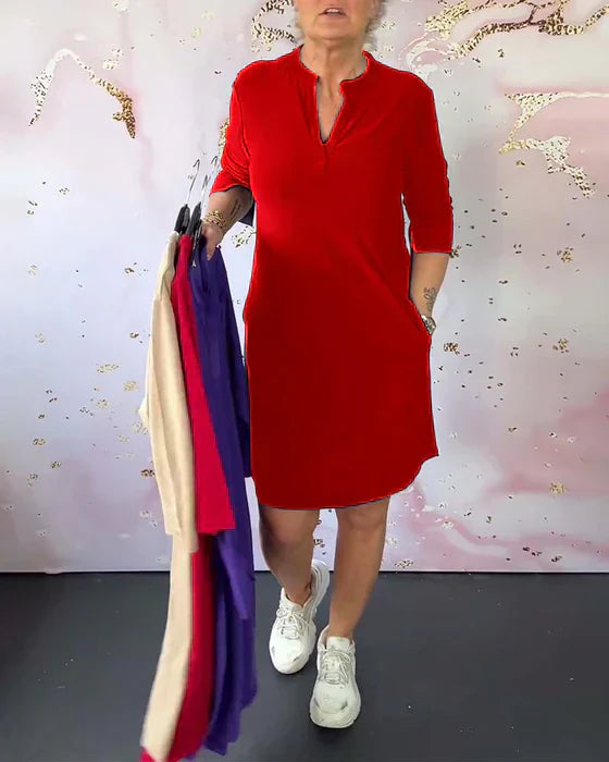 Hanneke™ | Bequemes Polo-Kleid für jeden Tag