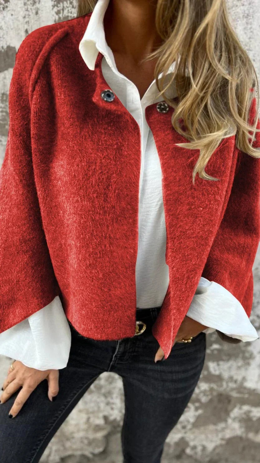 Celeste™ | Rundhals Wollmantel