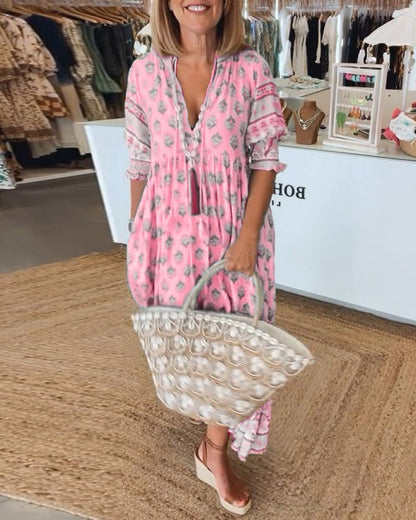 Hilga™ | Boho-Tunika mit Quasten