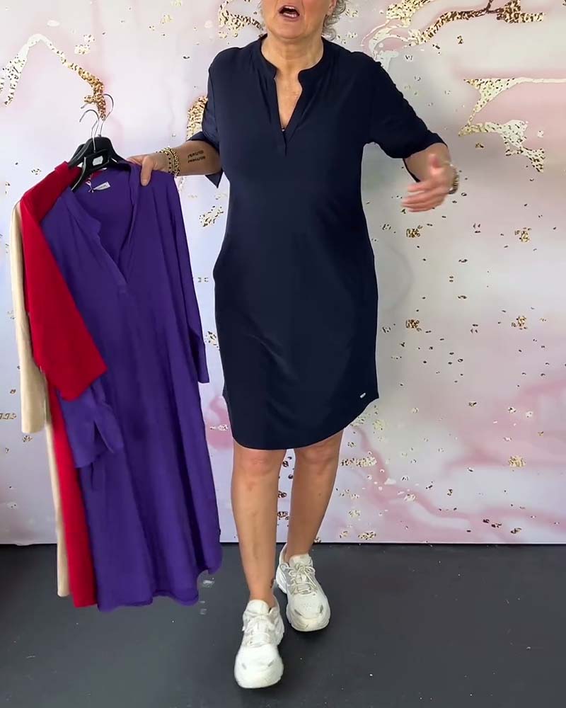 Hanneke™ | Bequemes Polo-Kleid für jeden Tag