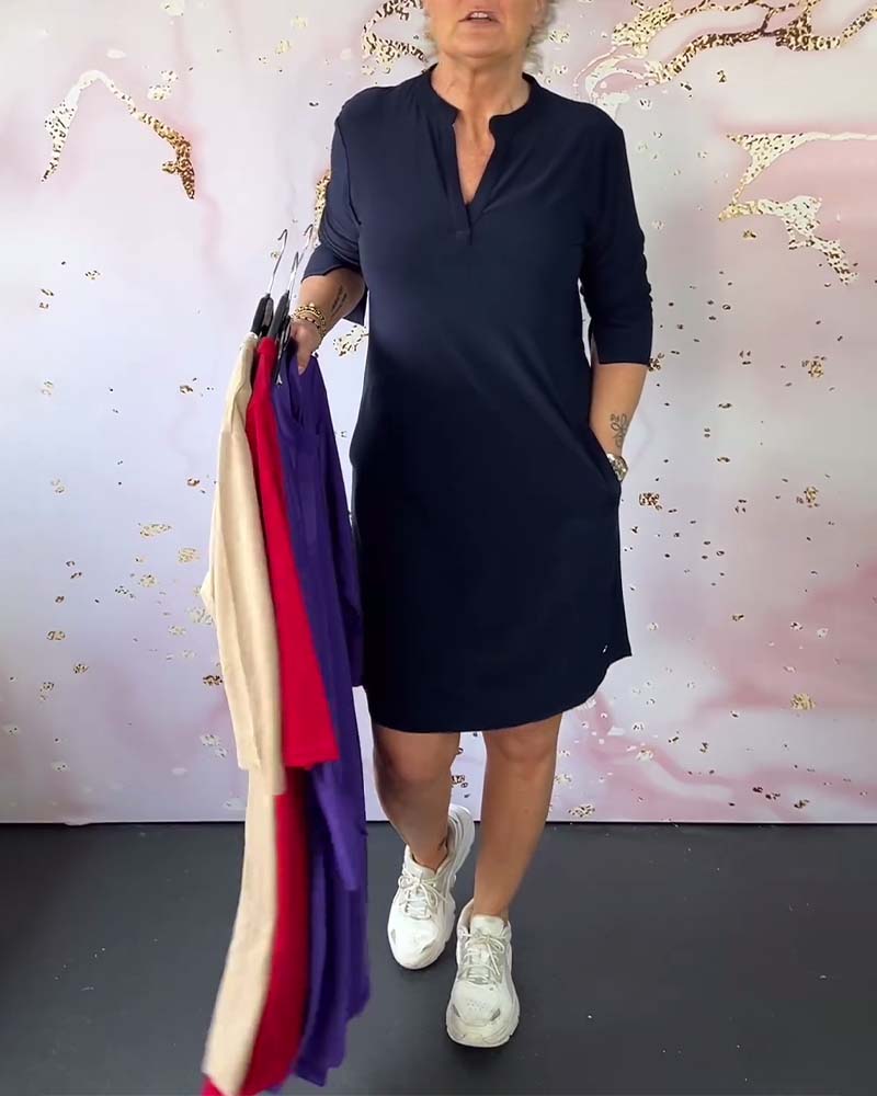 Hanneke™ | Bequemes Polo-Kleid für jeden Tag