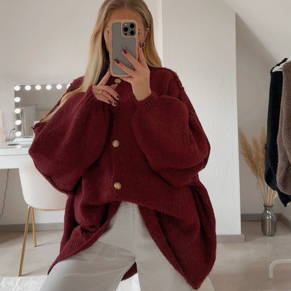 Jewelina | Gestrickte Strickjacke