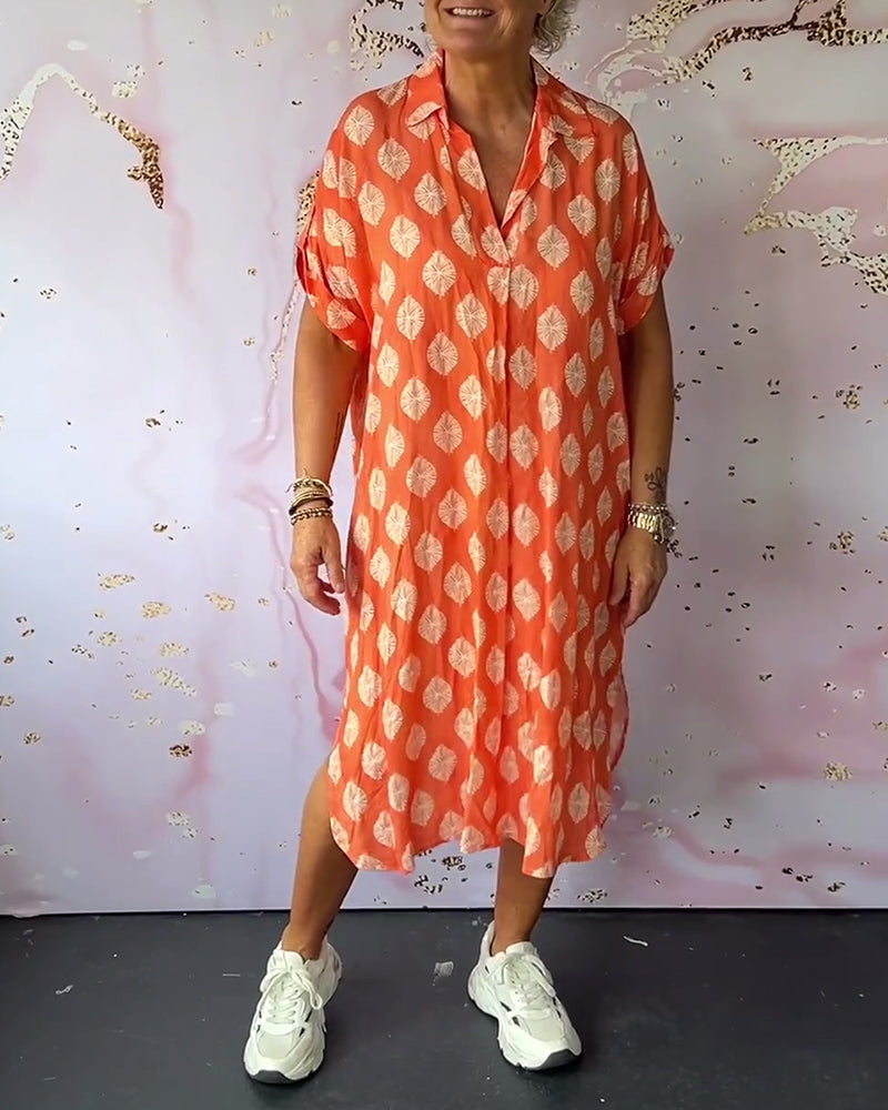 Dini™ | Luftiges Hemdblusenkleid