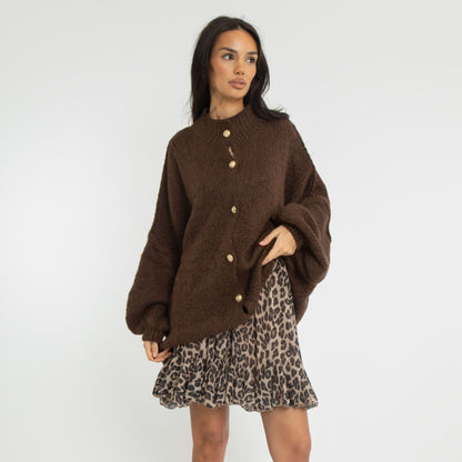 Jewelina | Gestrickte Strickjacke