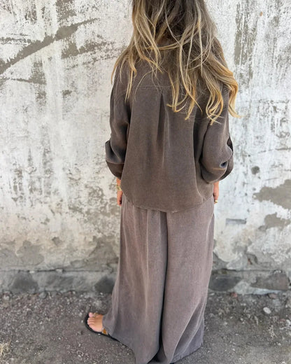 Katharina™ | Weites Freizeit-Zweiteiler-Set