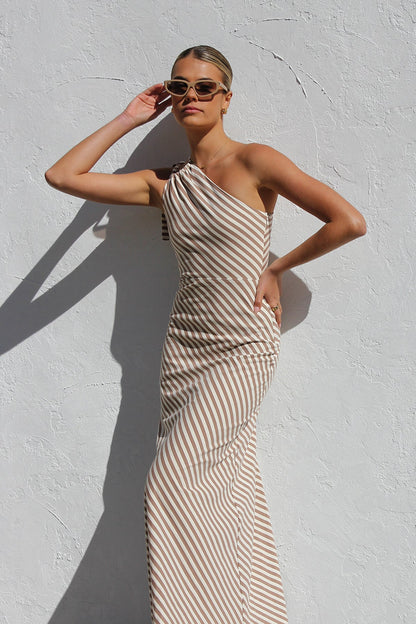Rocia™ | Sommerkleid mit Streifen und eleganter Note