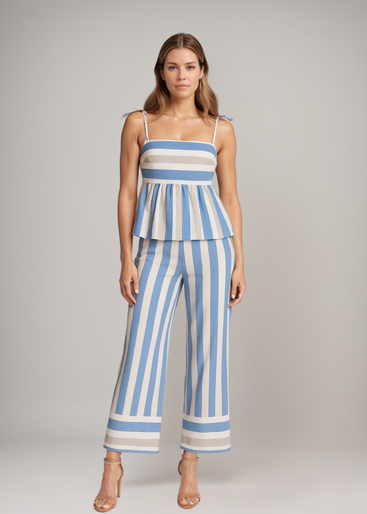 Tahlia™ | Riviera-Streifen Sommer-Set