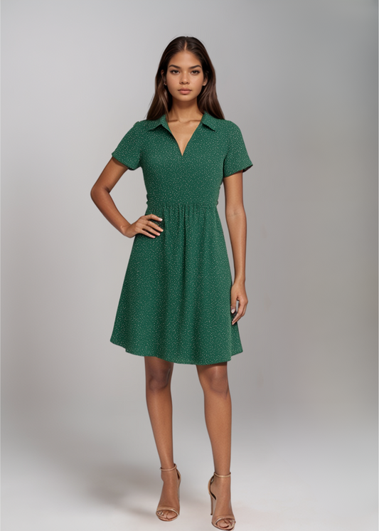 Yara™ | Luftiges Polka-Dot Minikleid