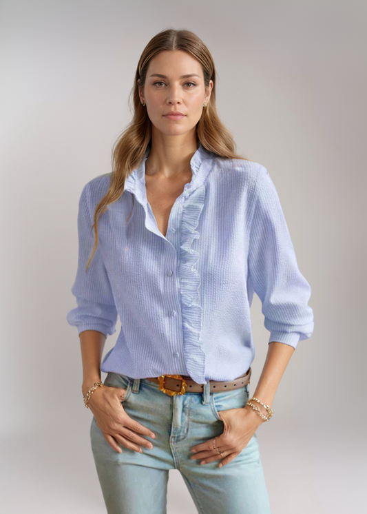 Colette™ | Bluse mit Knopfleiste