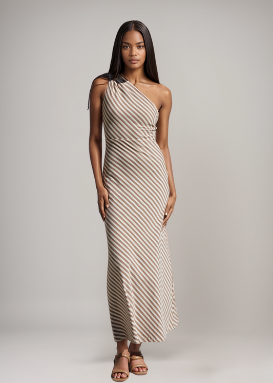 Rocia™ | Sommerkleid mit Streifen und eleganter Note