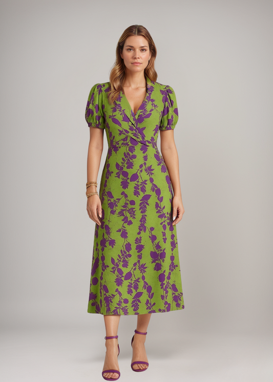 Rhiannon™ | Boho-Chic Wickelkleid