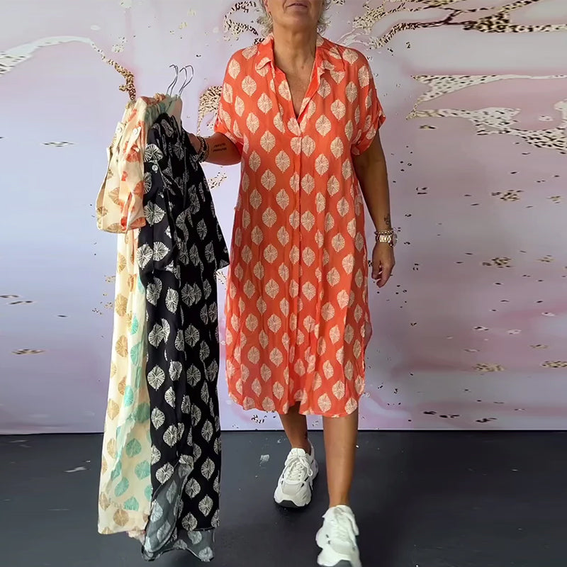 Dini™ | Luftiges Hemdblusenkleid