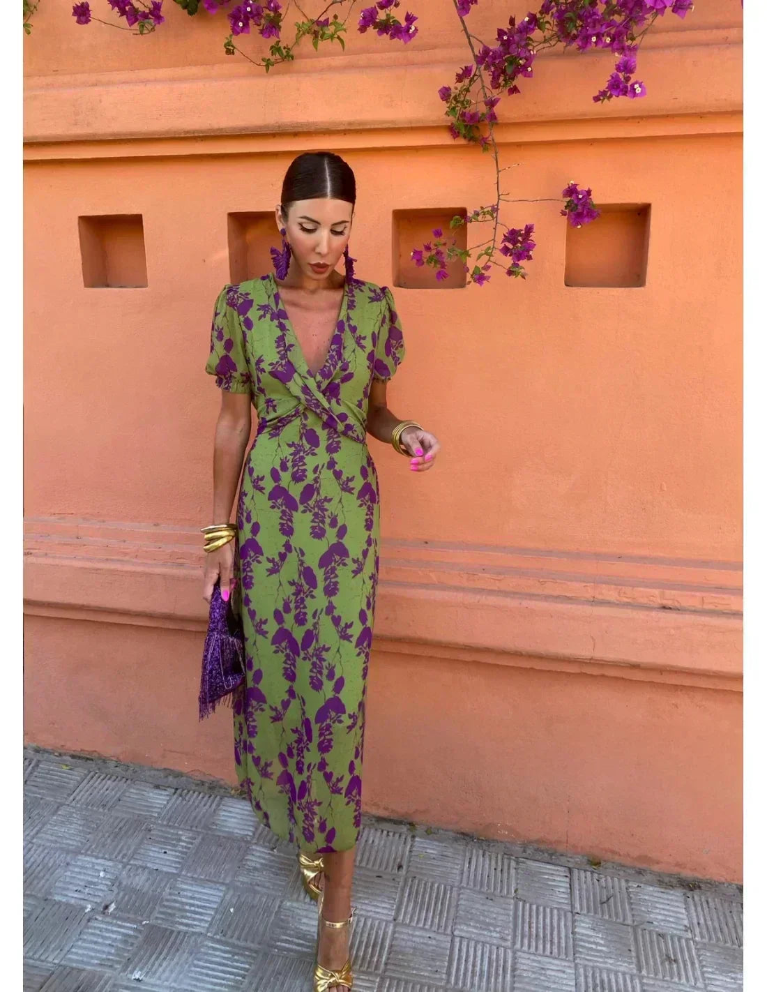 Antonia™ | Boho-Chic Wickelkleid