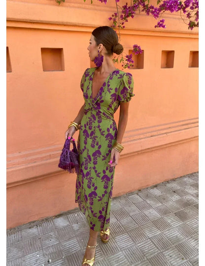 Antonia™ | Boho-Chic Wickelkleid