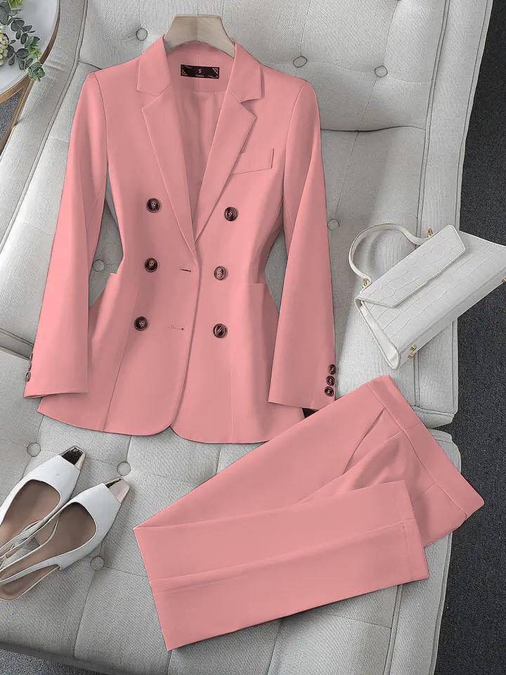 Selma™ | Nude Blazer & Hosen-Set