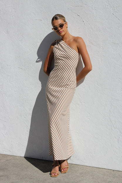 Rocia™ | Sommerkleid mit Streifen und eleganter Note