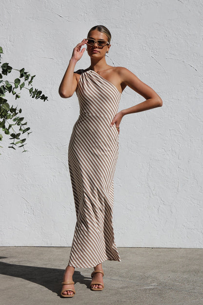 Rocia™ | Sommerkleid mit Streifen und eleganter Note
