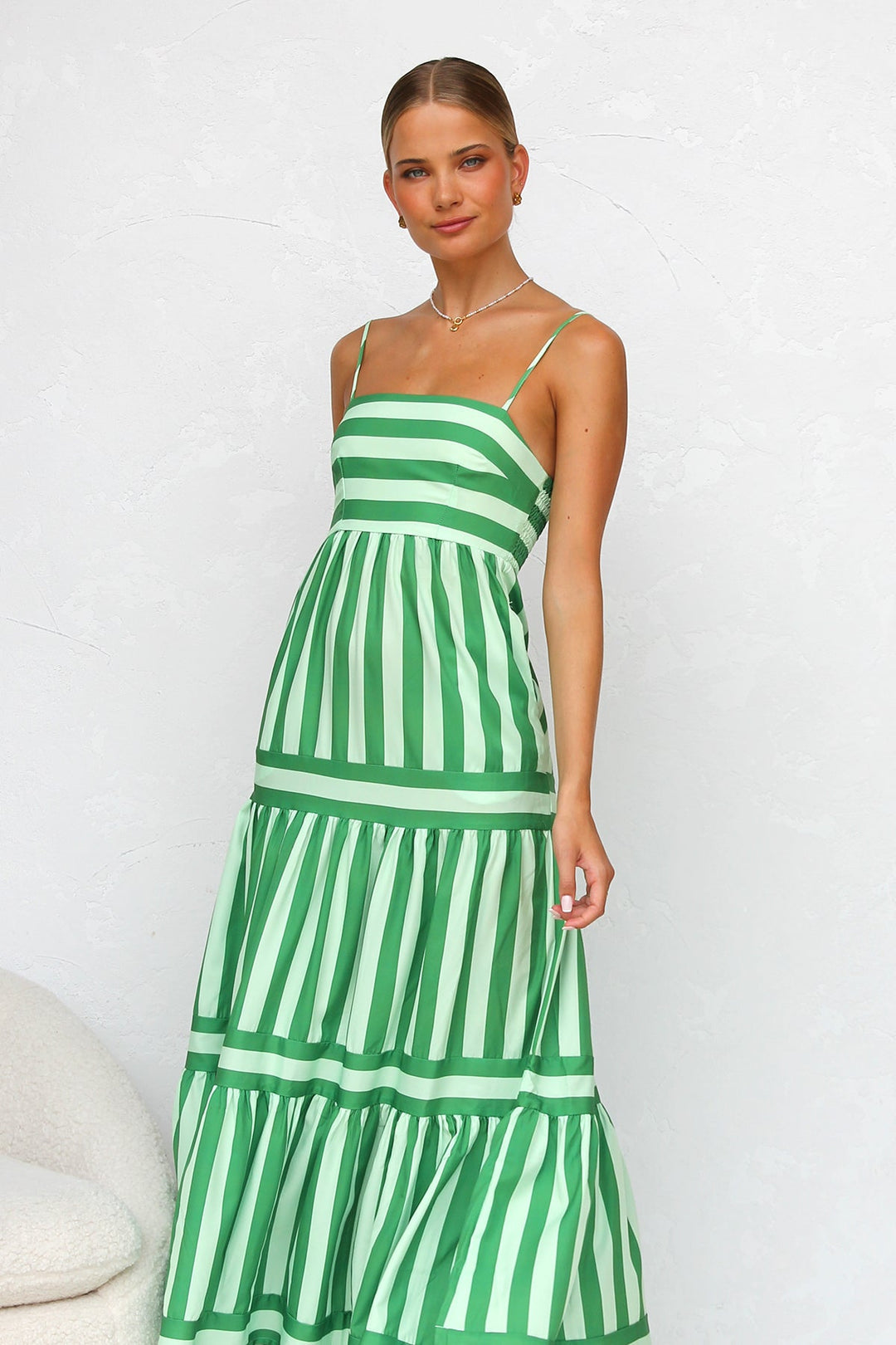 Calandra™ | Gestreiftes Sommer-Maxikleid