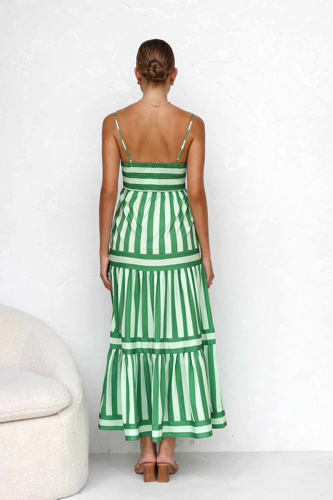 Calandra™ | Gestreiftes Sommer-Maxikleid