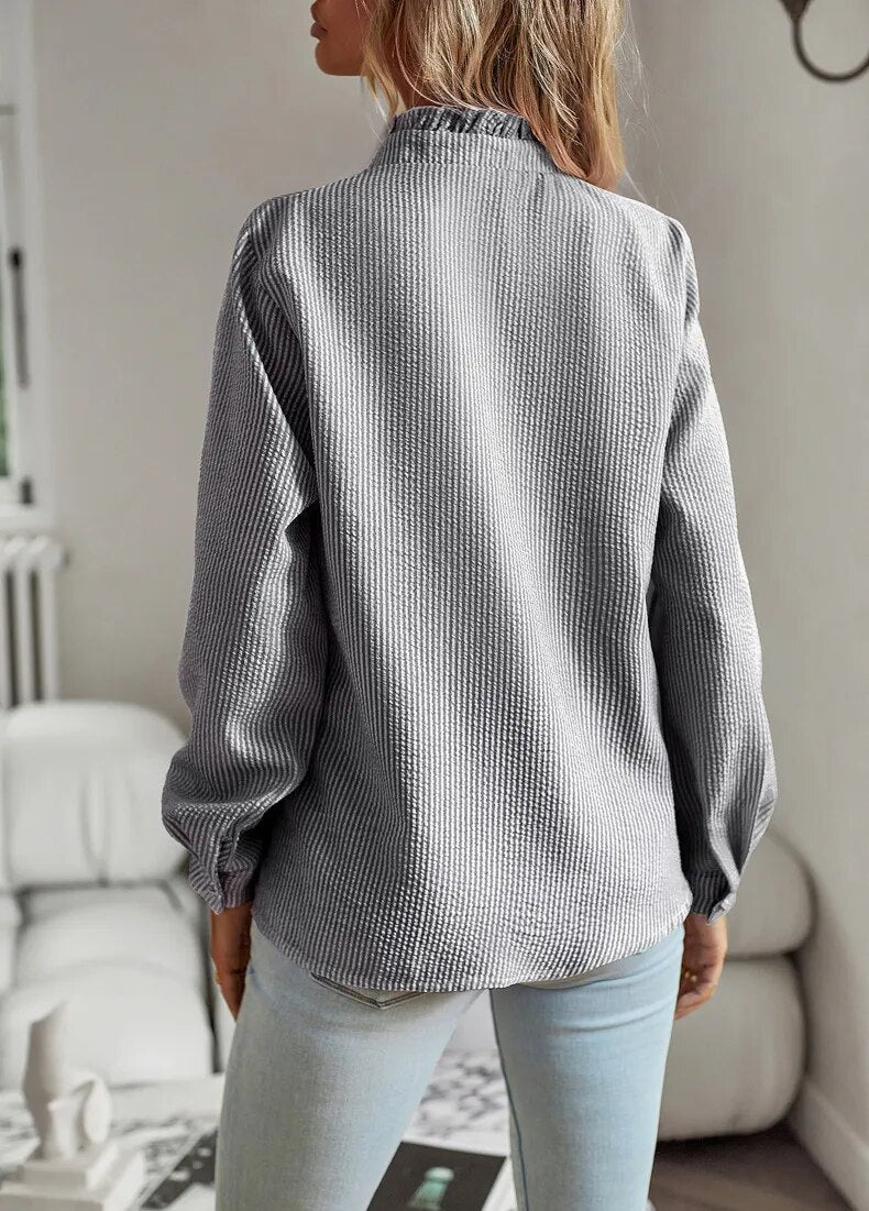 Colette™ | Bluse mit Knopfleiste