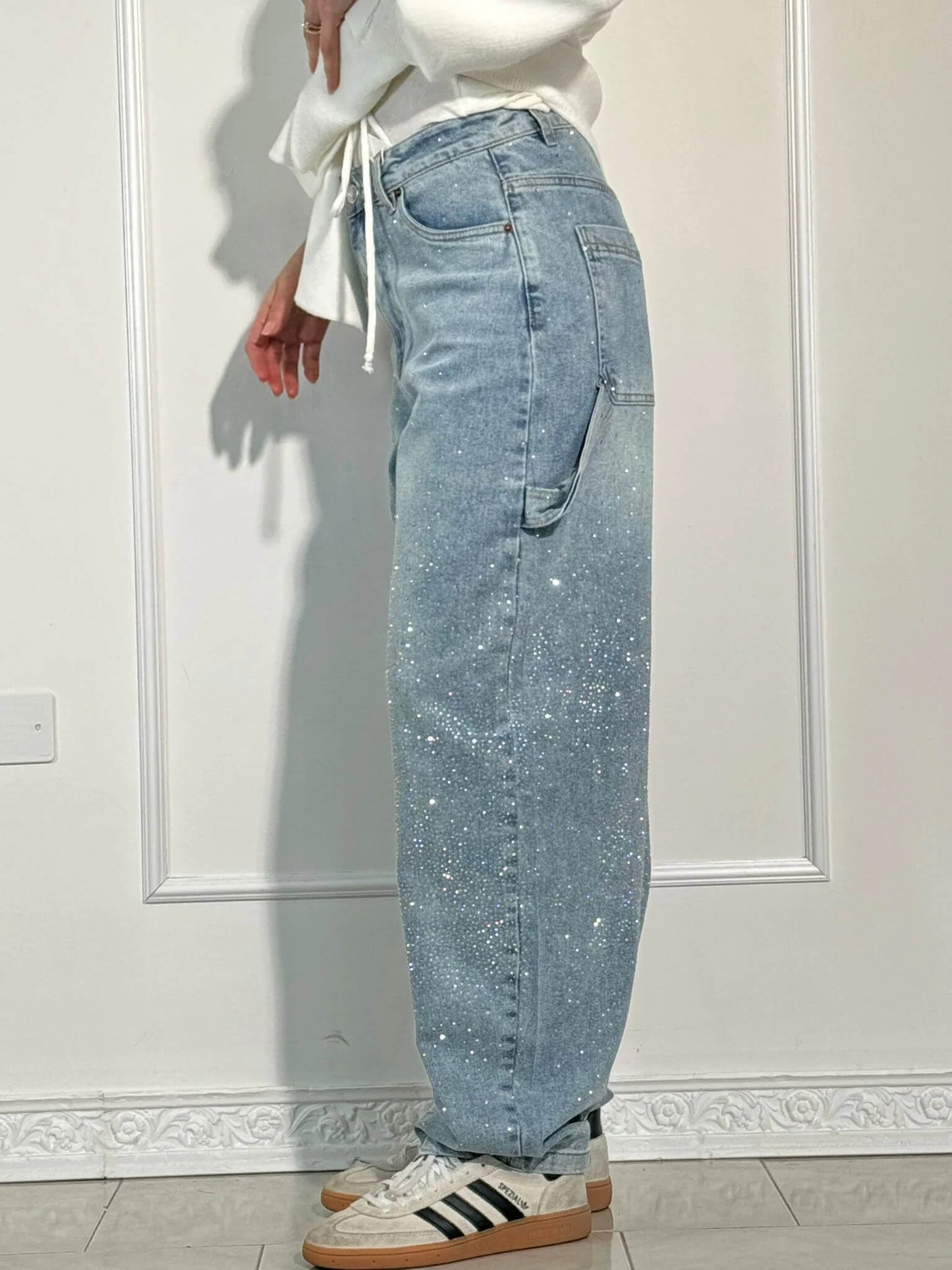 Gertrude™ | Stilvolle Diamant-Jeans