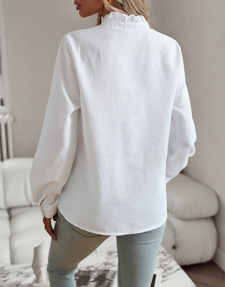 Colette™ | Bluse mit Knopfleiste