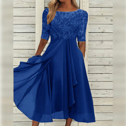 Leni™ | Elegantes Chiffonkleid