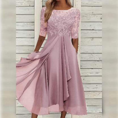 Leni™ | Elegantes Chiffonkleid