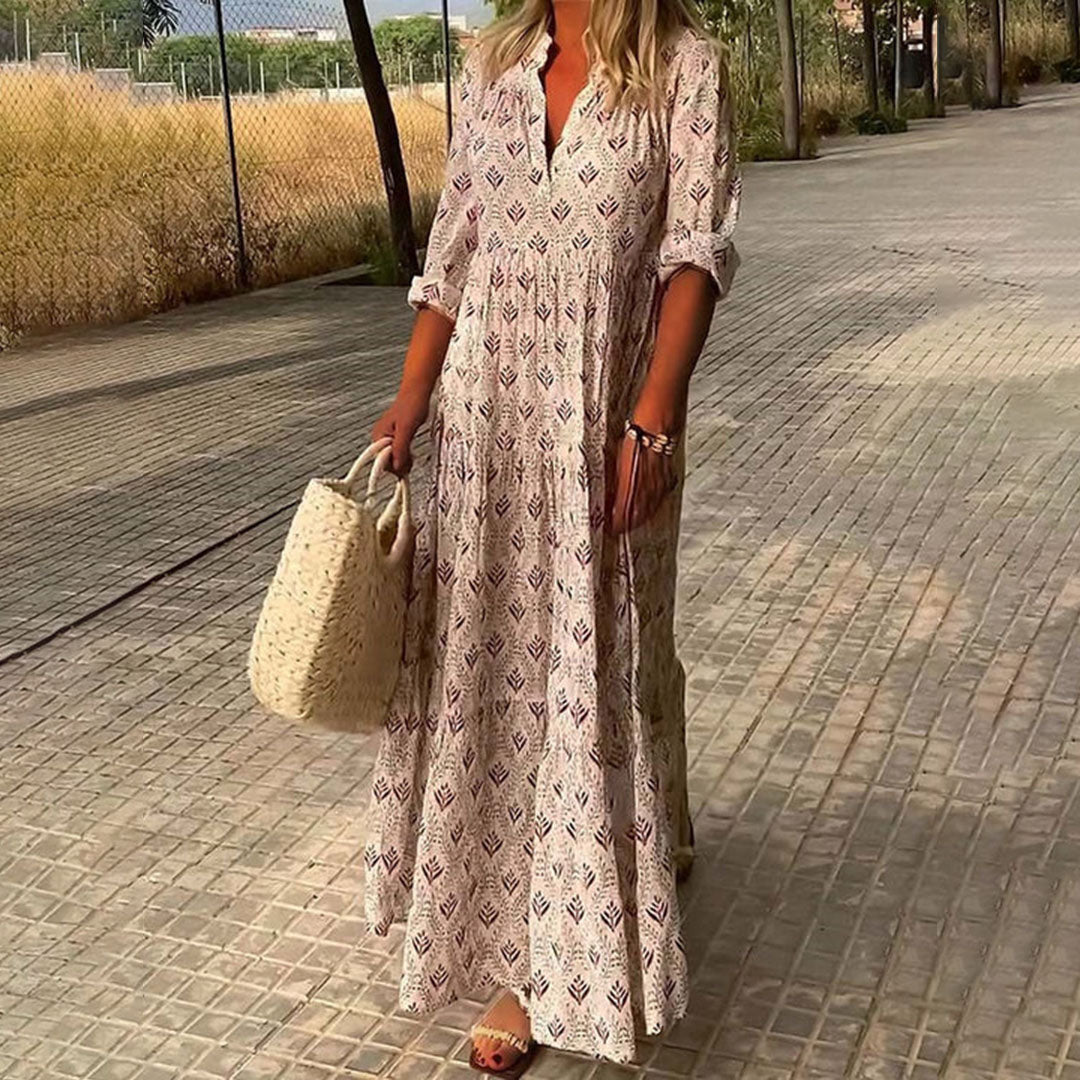 Yvonne™ | Boho-Maxikleid für den Sommer