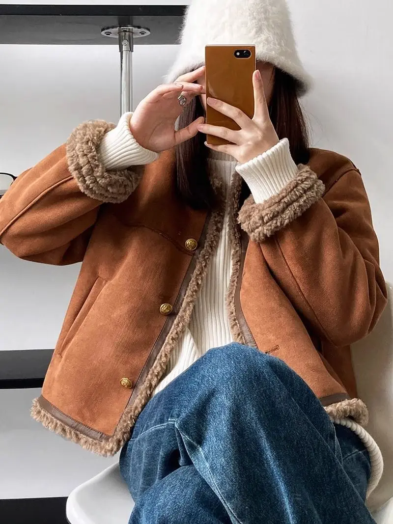 Aspen™ | Jacke im Vintage Wildleder Stil