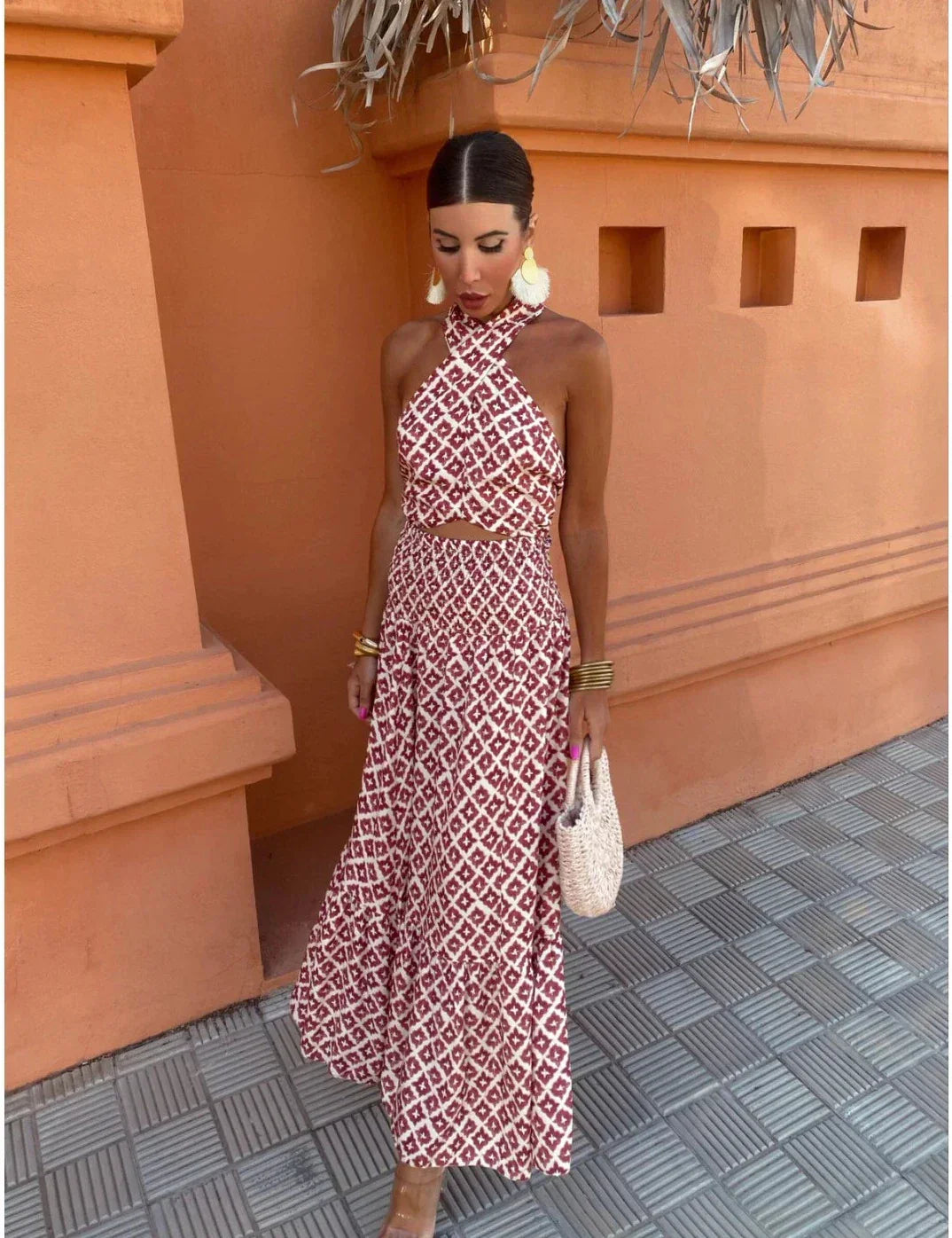 Dakota™ | Halterneck-Set im Wüstenblumen-Look
