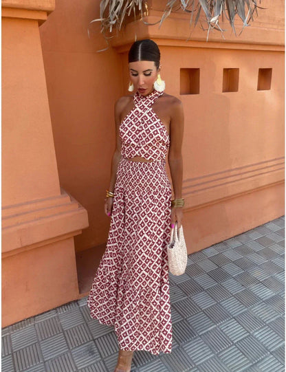 Dakota™ | Halterneck-Set im Wüstenblumen-Look